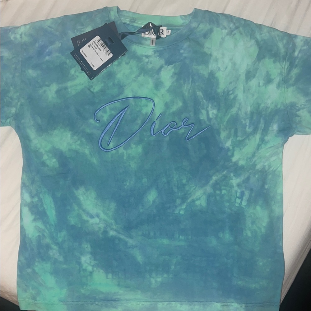 Dior Kids Tie-Dye Tee Shirt